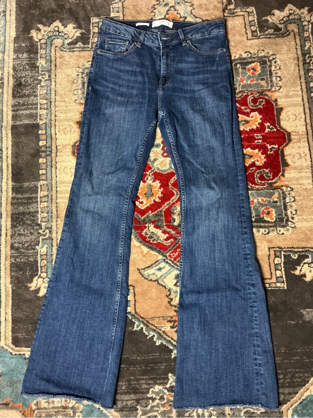 MNG Light Denim Flare Jeans